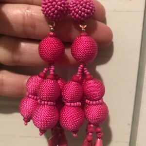FUSHIA EARRING